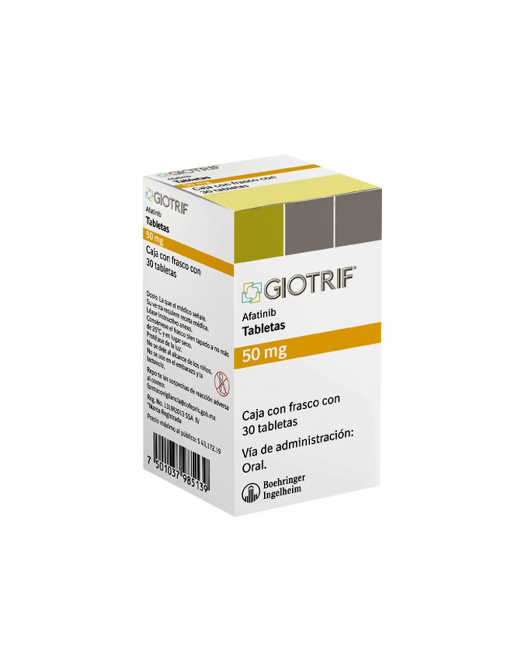 GIOTRIF 50MG TAB 30