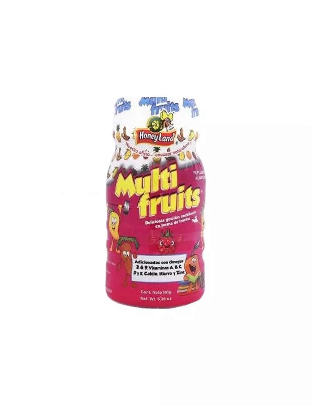 Multi Fruits Gomitas Enchiladas 180 g Suplemento Alimenticio