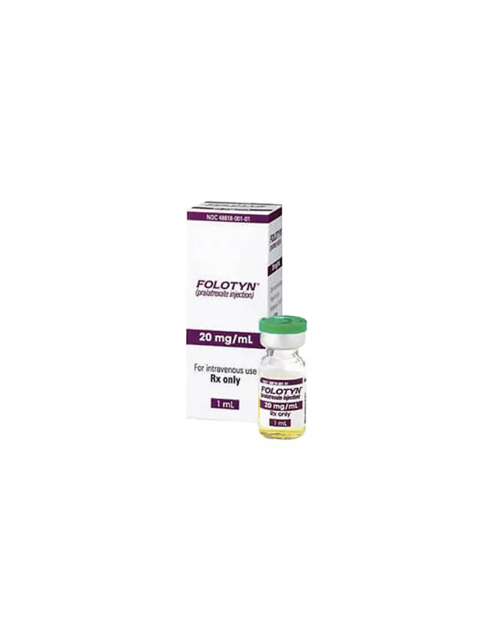 FOLOTYN® (Pralatrexato) 20 mg/ml - Caja con 1 Frasco Ámpula - Biosidus