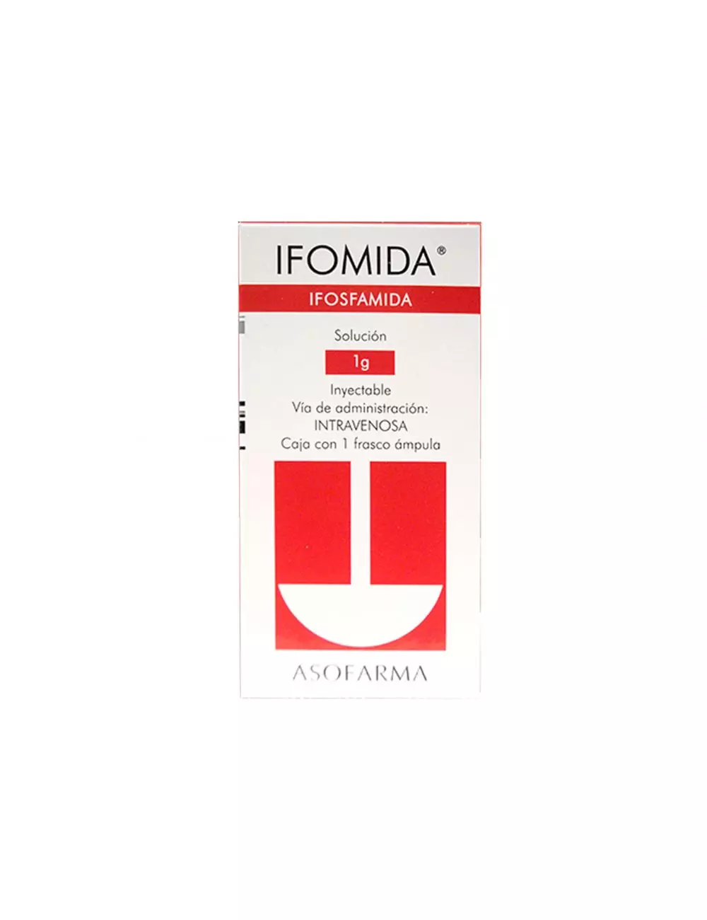 Ifomida 1 g Solución Inyectable