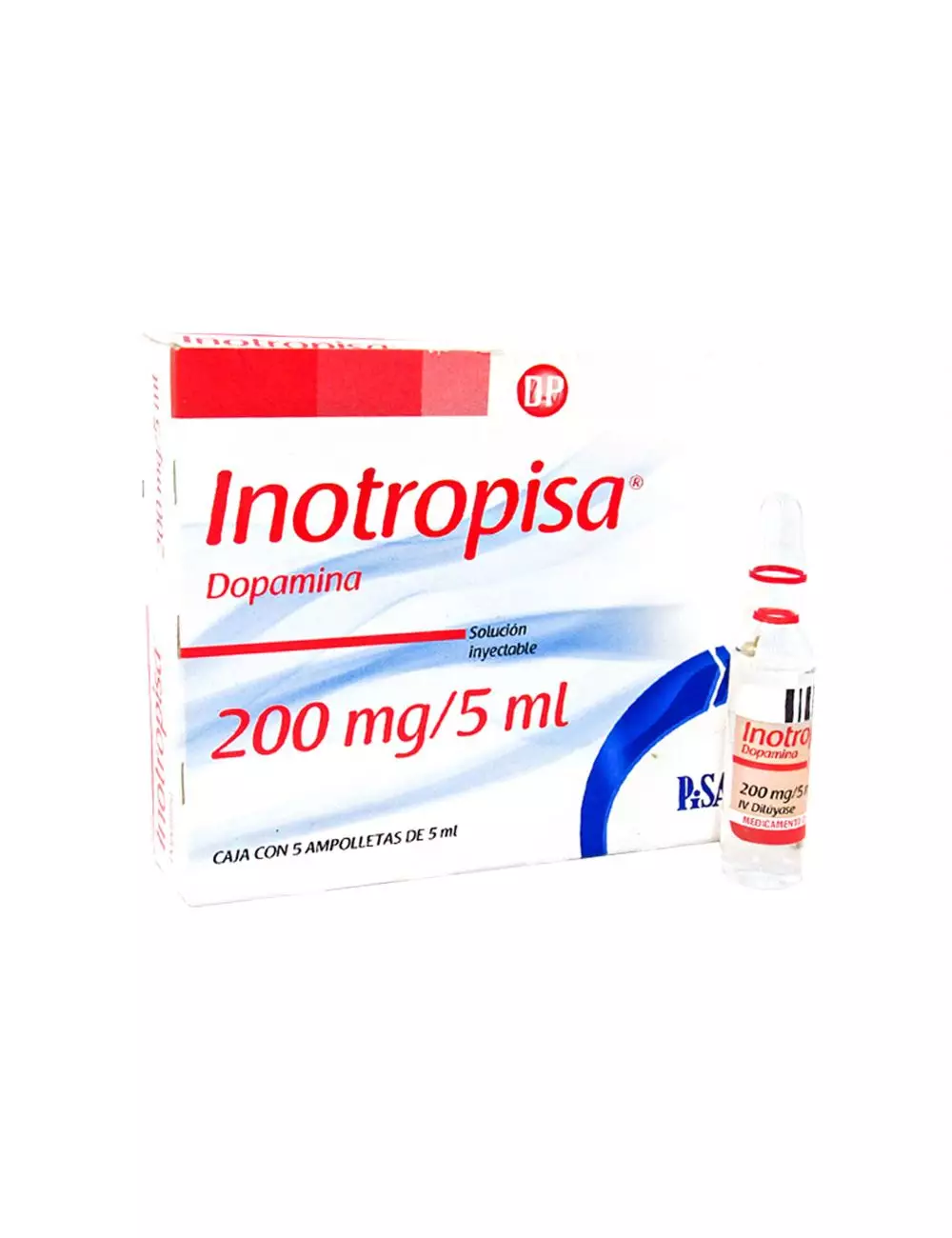 INOTROPISA 200MG  C/5 AMP