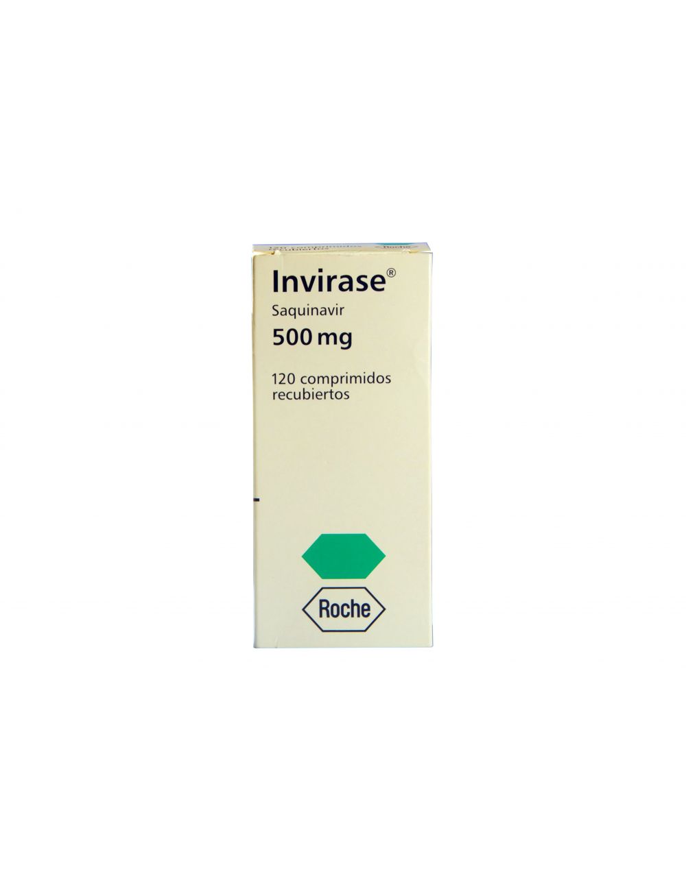 Invirase® 500 mg (Saquinavir) - 120 comprimidos recubiertos - Roche