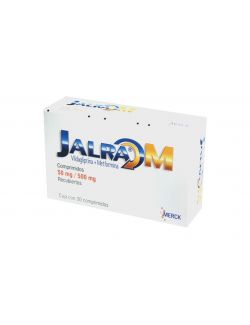 Jalra-M 50 mg/1000 mg Caja Con 30 Comprimidos