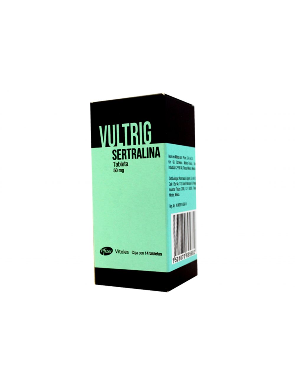 Vultrig 50 mg Con 14 Tabletas