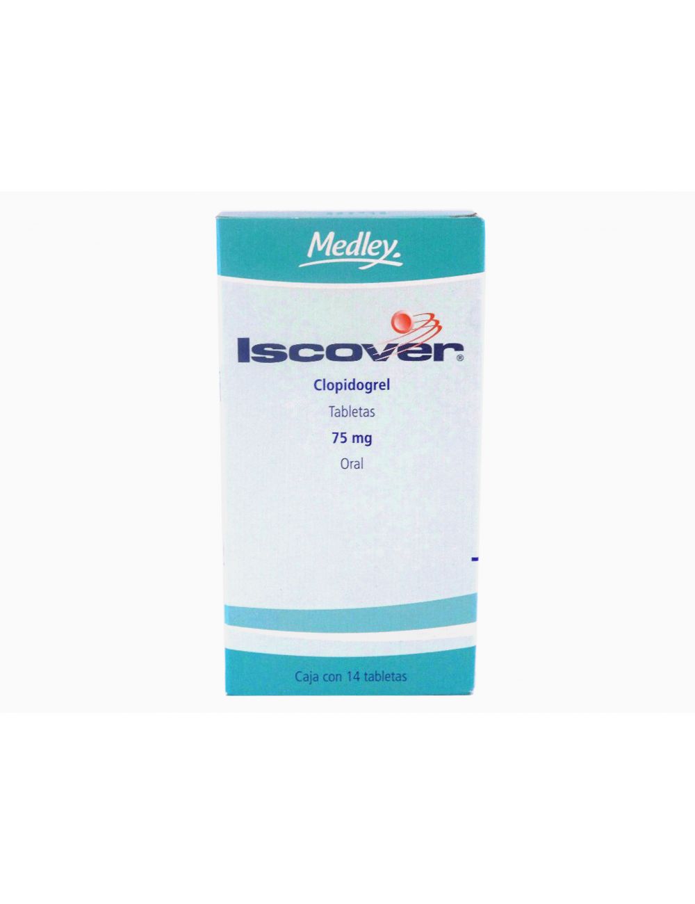 Iscover 75 mg Caja Con 14 Tabletas