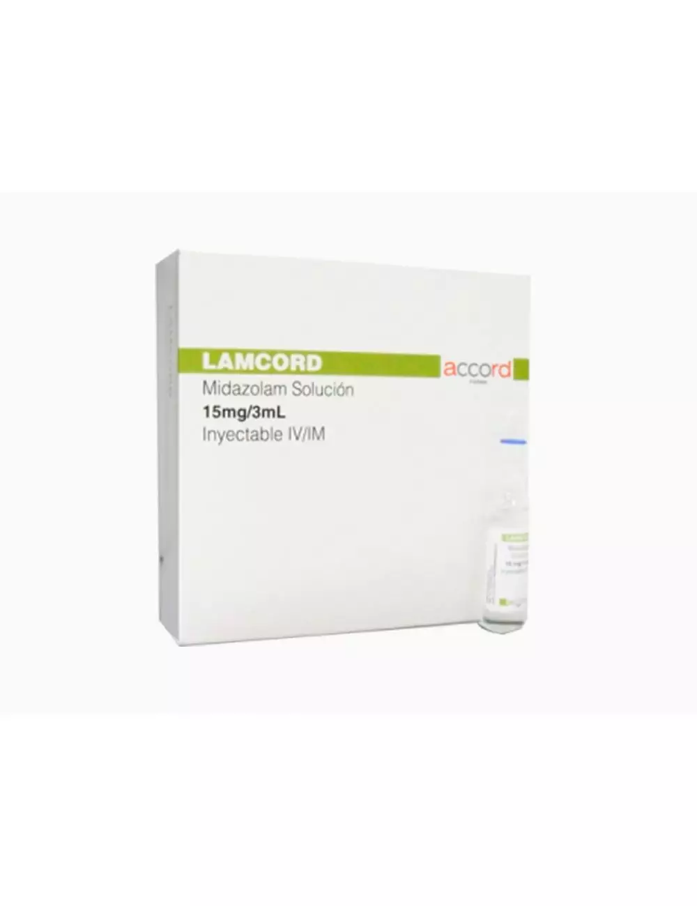 Lamcord 15 mg Solución Inyectable Caja Con 5 Ampolletas Con 3 mL - RX1