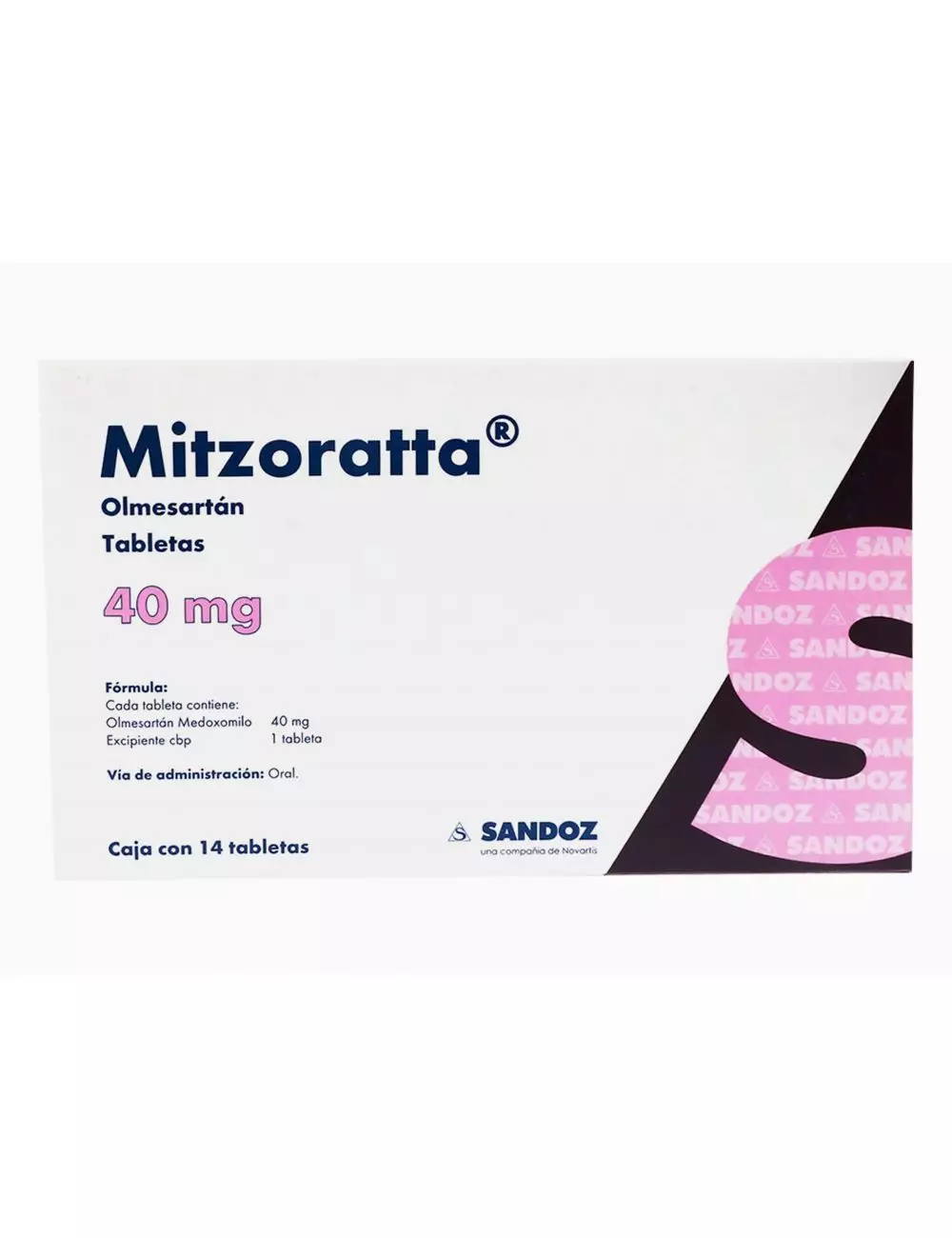 MITZORATTA 40 MG TAB 14