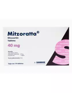 MITZORATTA 40 MG TAB 14