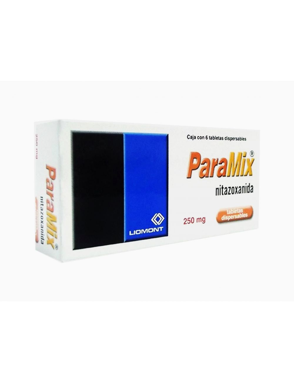 Paramix Caja Con 6 Tabletas Dispersables De 250mg