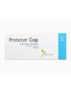 Protecer Cop® 600mg/50mg (Condroitina + Diacereina) - 30 Tabletas - Interlab