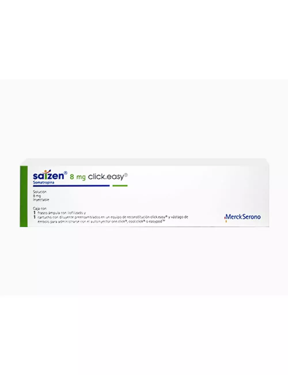 Saizen® 8 mg (Somatropina) - 1 Frasco Ámpula (1.5 ml) - Merck - RX3