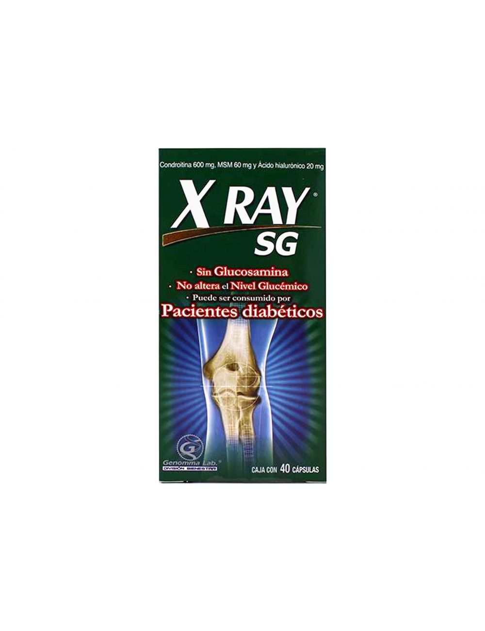 X-RAY SG C/40 CAP.