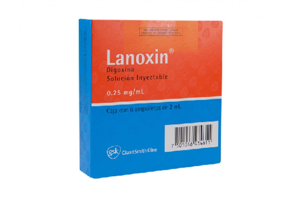 LANOXIN AMP 6X2 ML