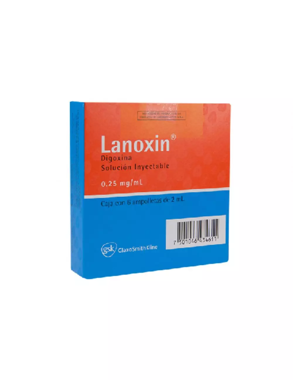 LANOXIN AMP 6X2 ML