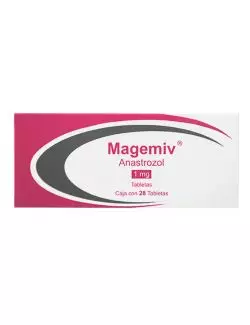 Magemiv® 1 mg - 28 Tabletas (Anastrozol) - Synthon