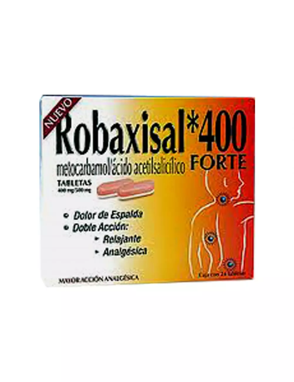 ROBAXISAL 400 FORTE C/24 TAB.