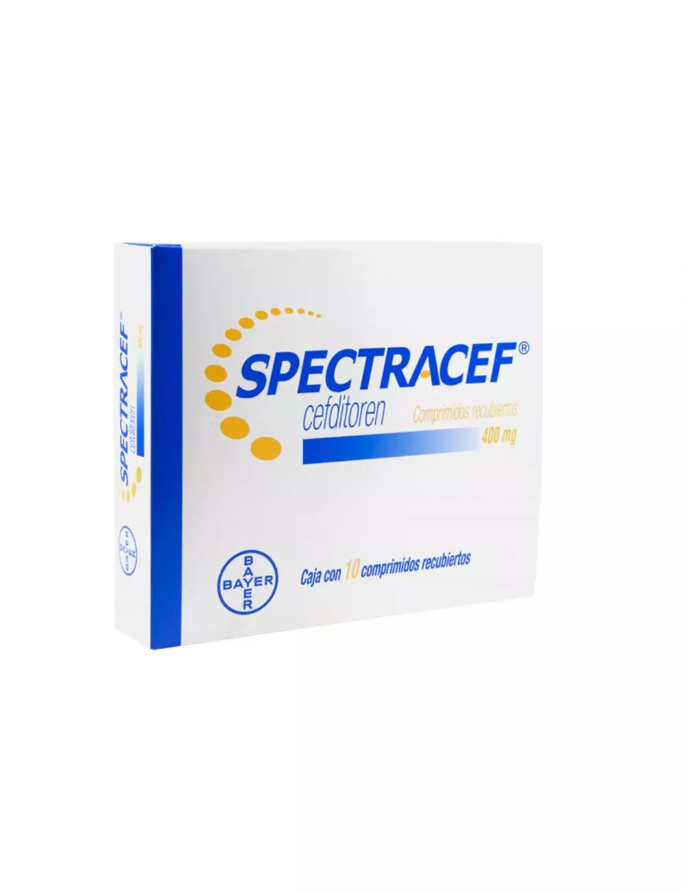 Spectracef 400 mg Caja Con 10 Comprimidos - RX2