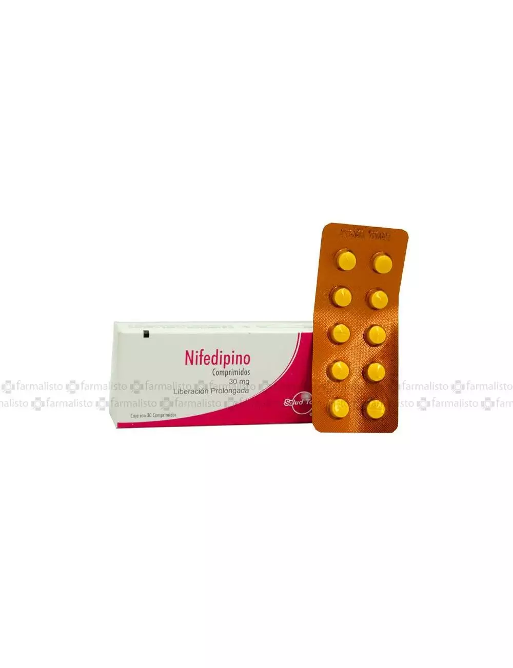 Nifedipino 30 mg Caja Con 30 Comprimidos