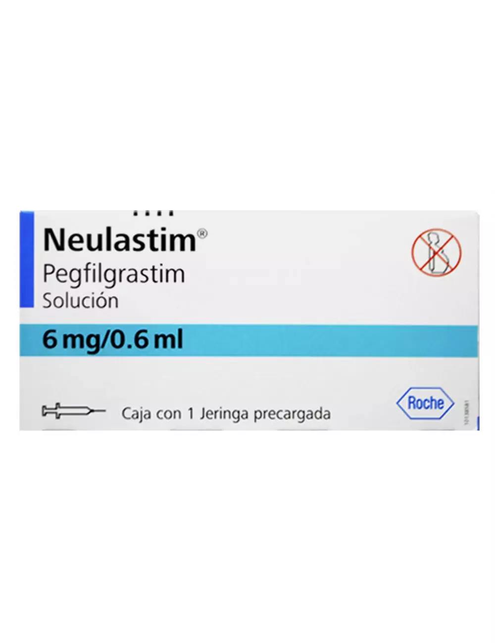 Neulastim® (Pegfilgrastim) 6 mg/0.6 ml - Jeringa Precargada - Roche RX3