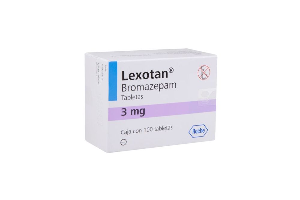 Lexotan 3 mg Caja Con 100 Tabletas -  RX1