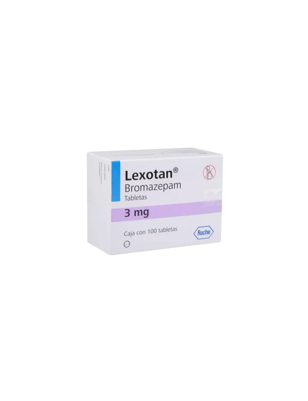 Lexotan 3 mg Caja Con 100 Tabletas -  RX1