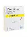 Dormicum® 15 mg/3ml (Midazolam) - 5 Ampolletas - Roche -  RX1