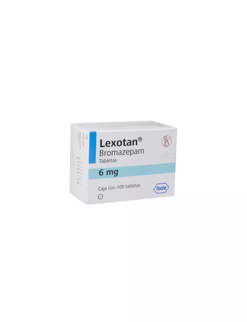 Lexotan® 6 mg (Bromazepam) - 100 Tabletas - Roche - RX1