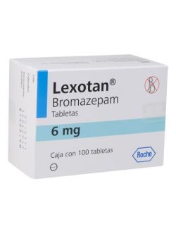 Lexotan® 6 mg (Bromazepam) - 100 Tabletas - Roche - RX1