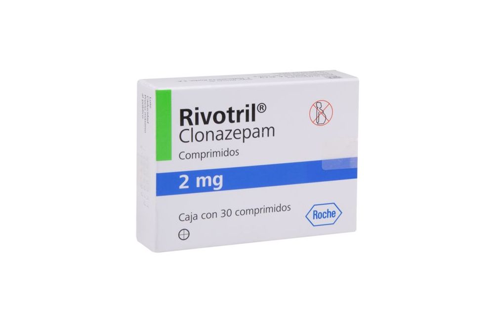 Rivotril 2 mg Caja Con 30 Comprimidos - RX1