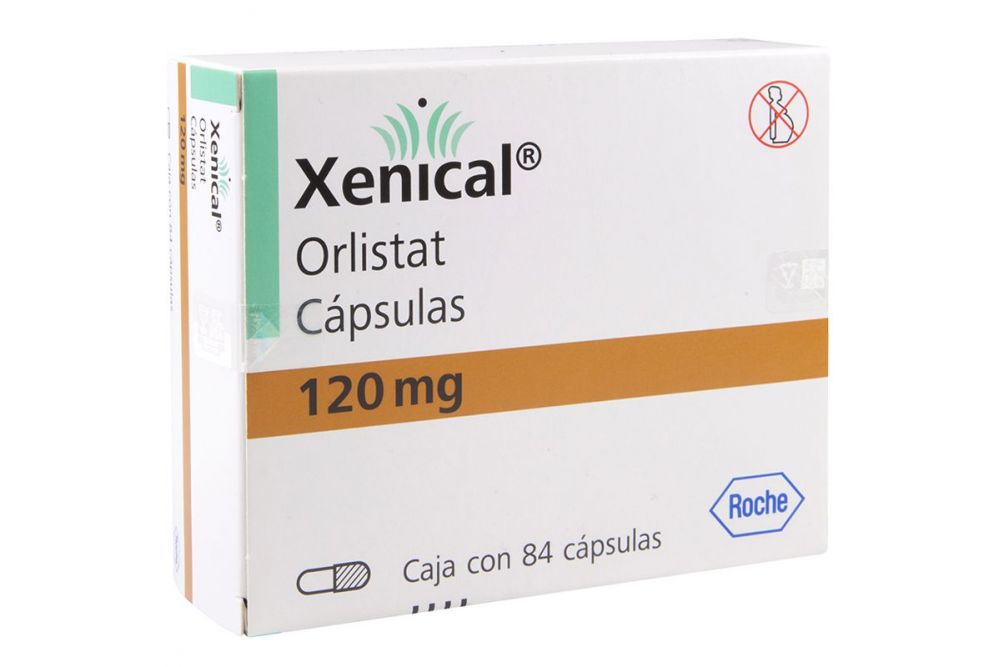 Xenical 120 mg Caja Con 84 Cápsulas