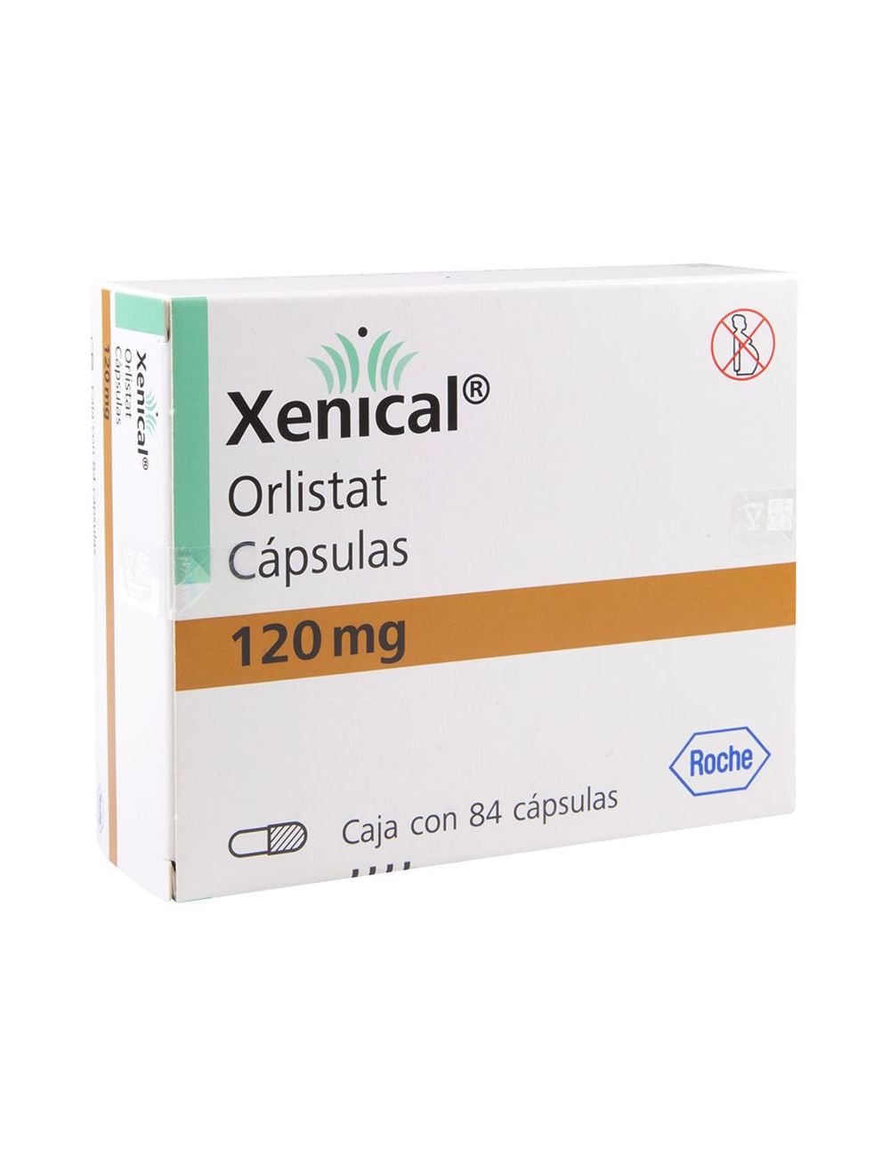 Xenical 120 mg Caja Con 84 Cápsulas