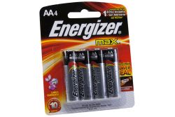 Pilas Energizer Max AA Empaque Con 4 Pilas