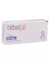 Nitrest 10 10 mg. 10 Tabletas - RX1