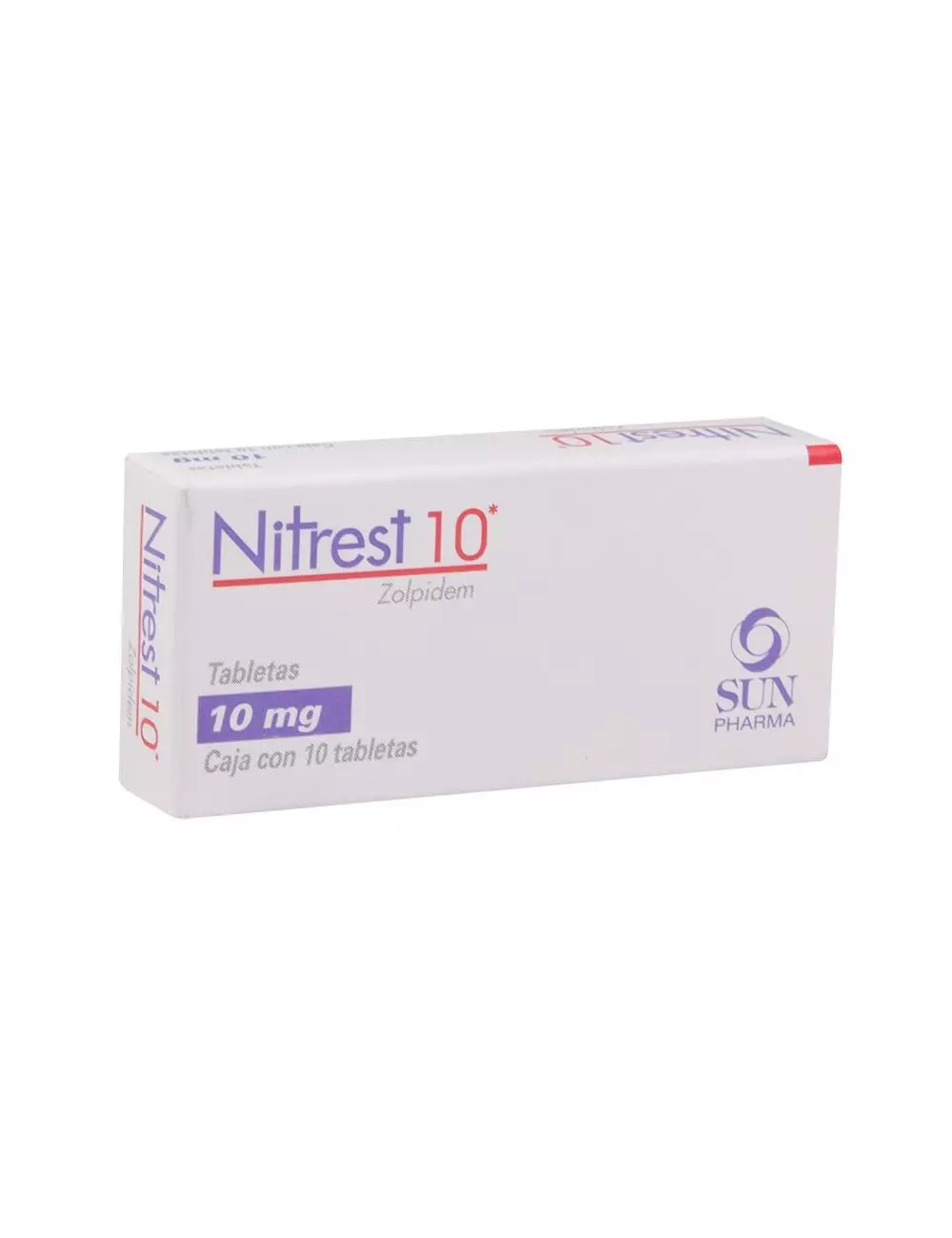 Nitrest 10 10 mg. 10 Tabletas - RX1