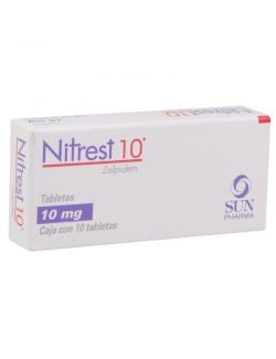 Nitrest 10 10 mg. 10 Tabletas - RX1