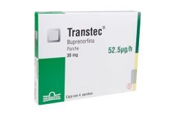Transtec 30 mg (52.5 mcg/h) Caja Con 4 Parches - Rx1
