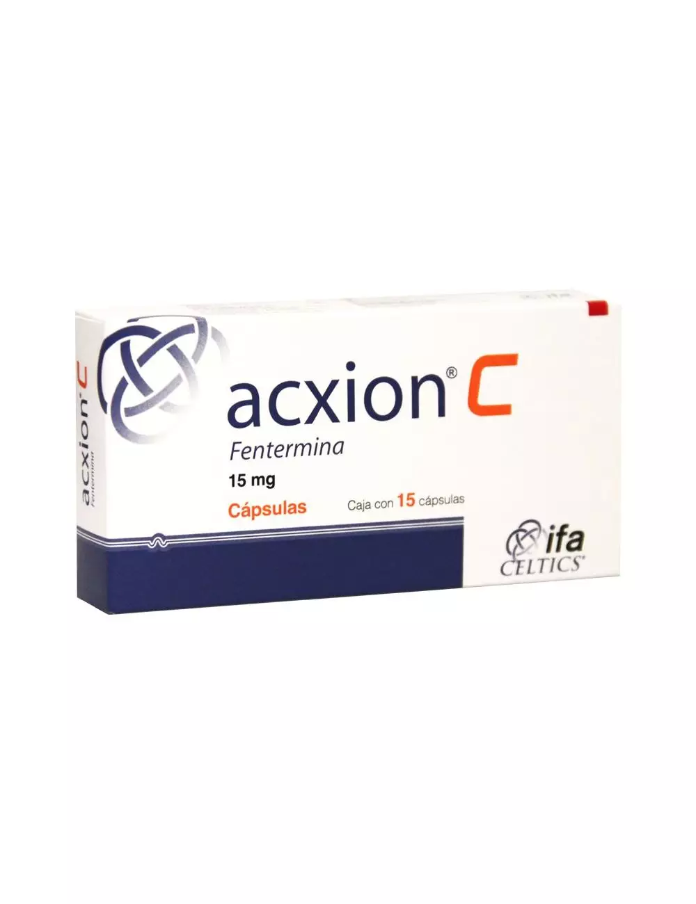 Acxion C 15 mg. Caja con 15 cápsulas - RX1