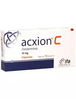 Acxion C 15 mg. Caja con 15 cápsulas - RX1