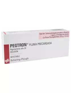 PEGTRON® 120µg/0.5ml (Peginterferón alfa-2b) - Pluma PreCargada Completa - Schering-Plough RX3