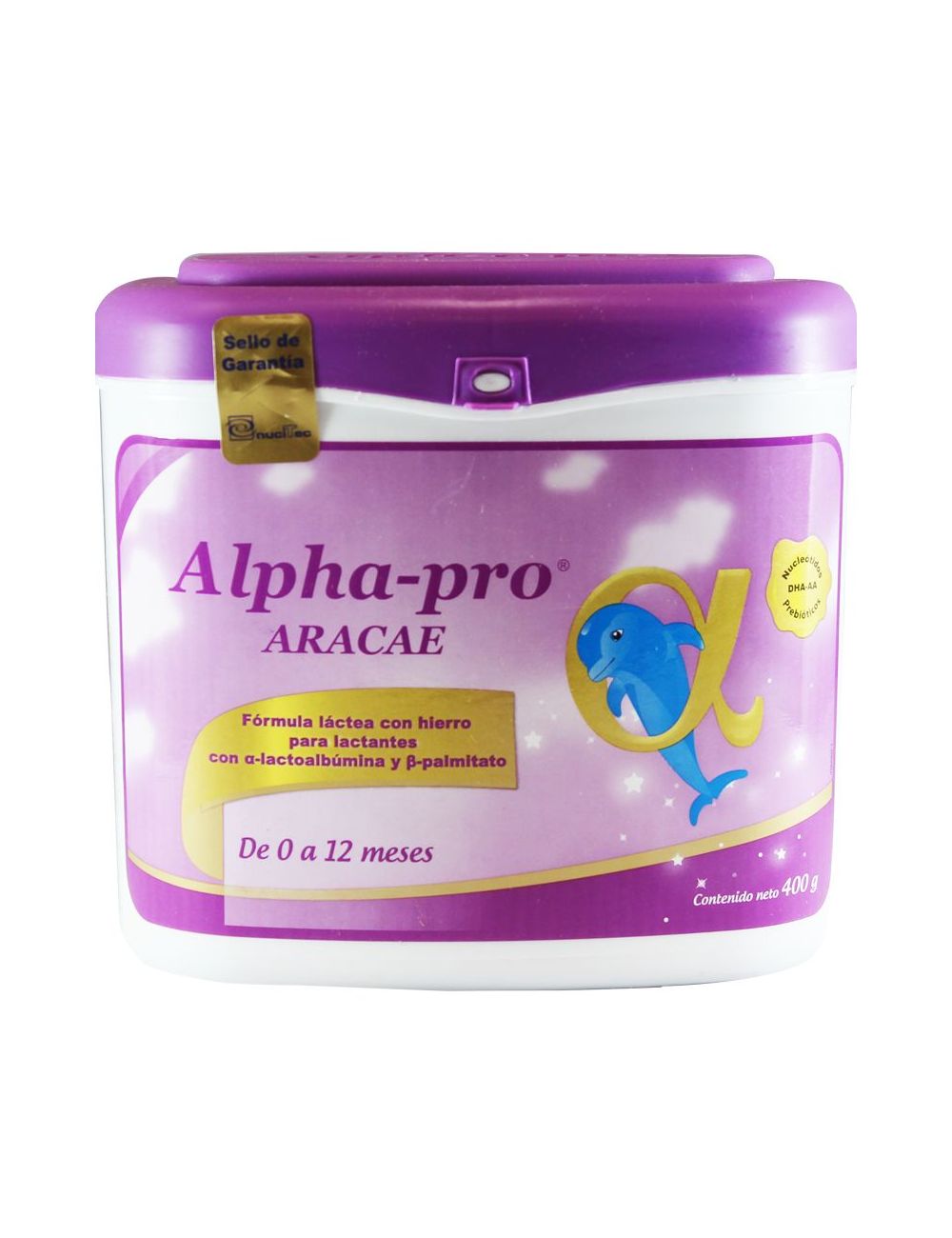 Alpha-Pro Aracae Lata Con 400 g