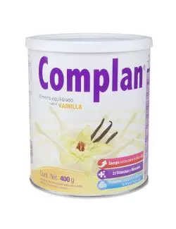 Complan Lata Con 400 g Sabor Vainilla