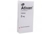 Ativan 2 mg Caja Con 80 Tabletas - RX1