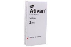 Ativan 2 mg Caja Con 80 Tabletas - RX1