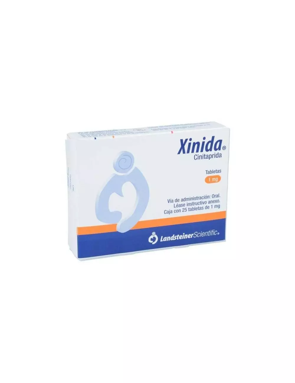 Xinida 1 mg Con 25 Tabletas