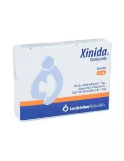 Xinida 1 mg Con 25 Tabletas