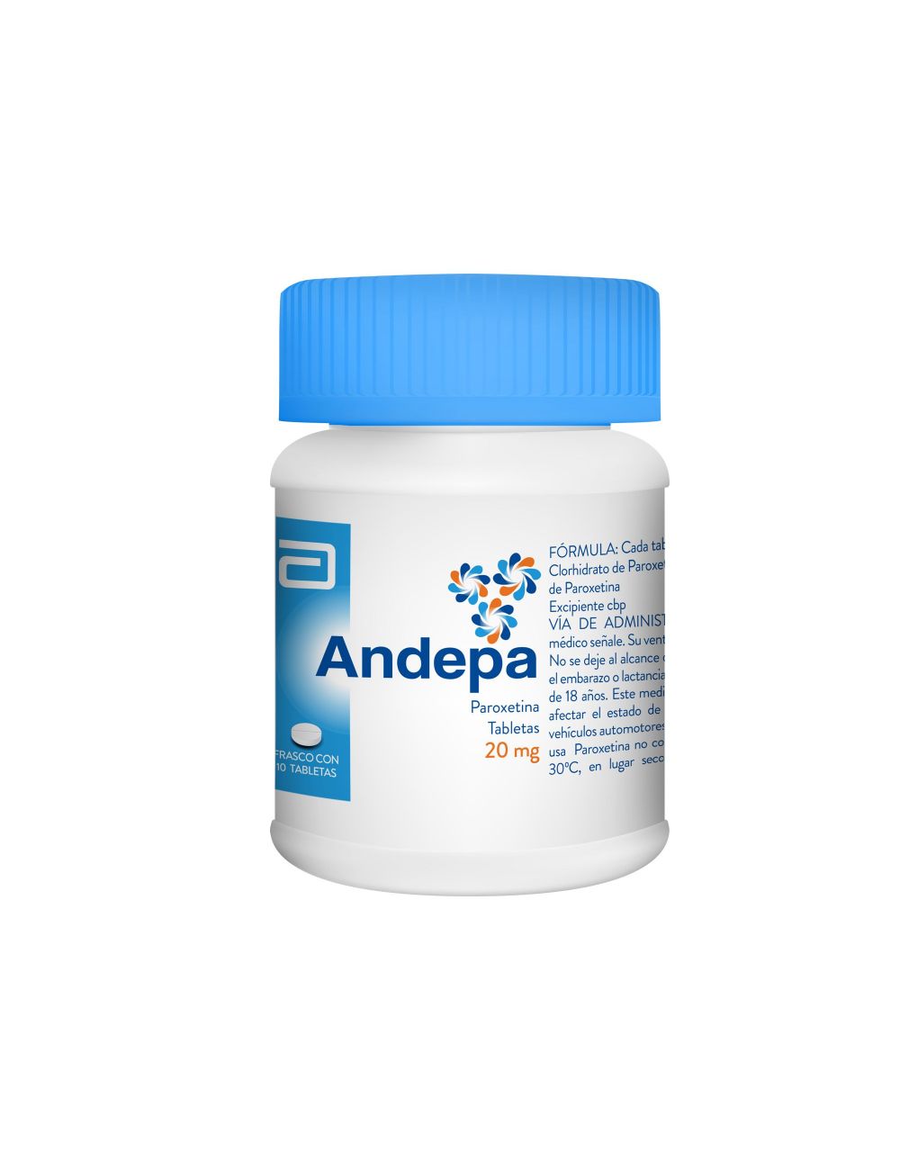 Andepa 20 mg Frasco Con 10 Tabletas