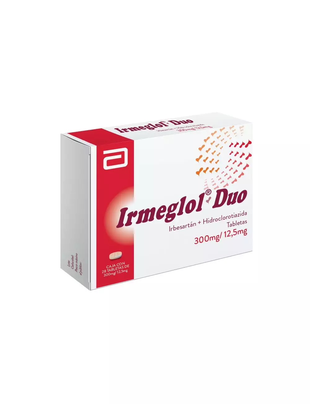 Irmeglol Duo 300 mg / 12.5 mg Caja Con 28 Tabletas