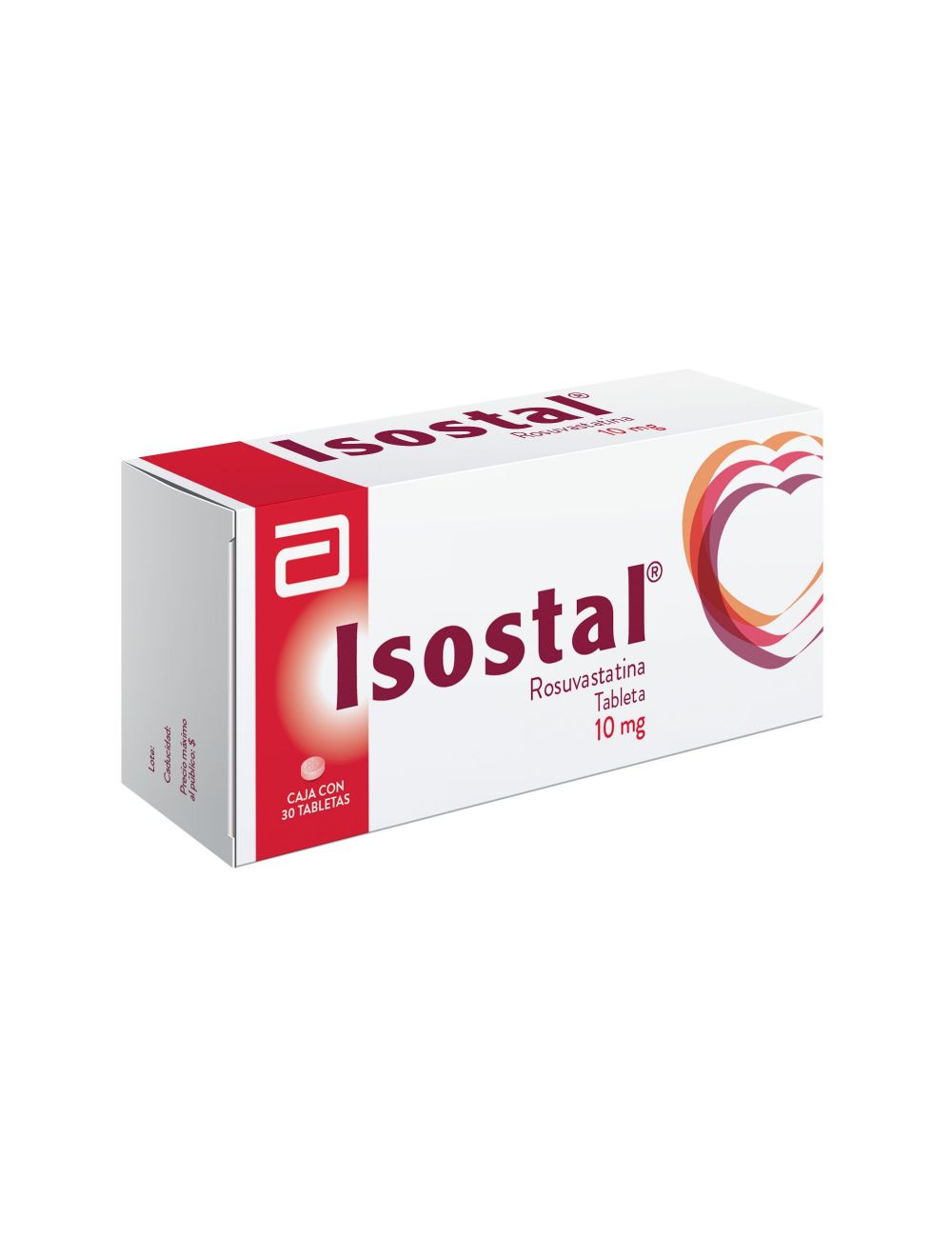 Isostal 10 mg Caja Con 30 Tabletas