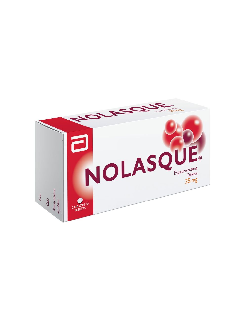 Nolasque 25 mg Caja Con 20 Tabletas.