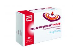 Blopress Plus 16 mg / 12.5 mg Caja Con 14 Tabletas